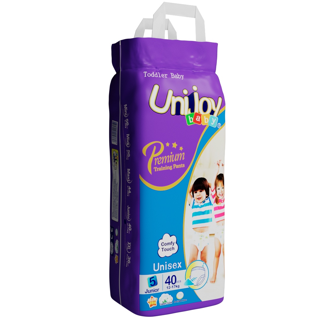Ультратонкі підгузки-трусики Unijoy Premium XL (12 - 17 кг), 40шт. Бренд – Unijoy. Постачальник – ТОВ "Гігієніка".